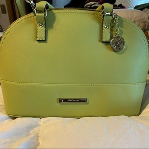Anne Klein green shoulder bag